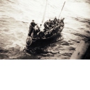 Livbåten med besättning, i Atlanten, förlisningen 8/11 1940 (flygbombad).